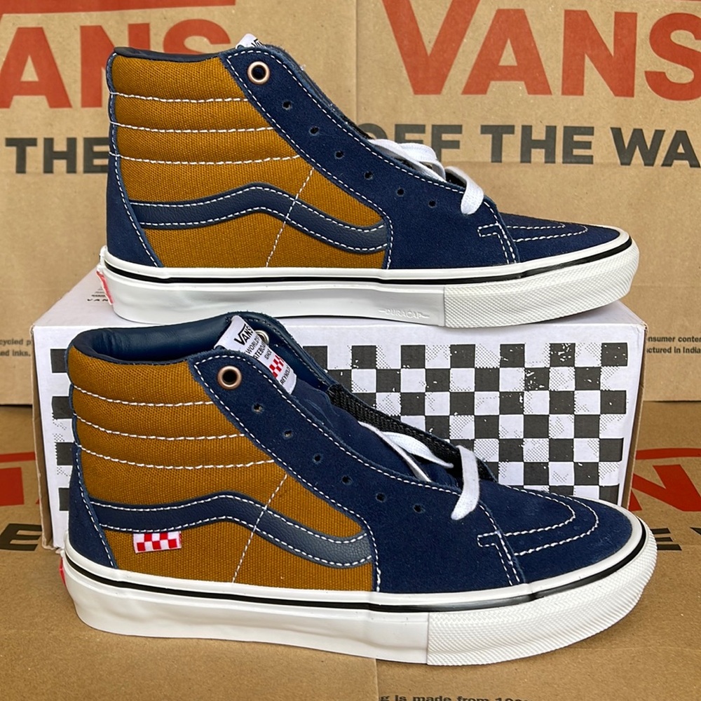 Vans Reynolds’s Navy/Golden Brown WMNS